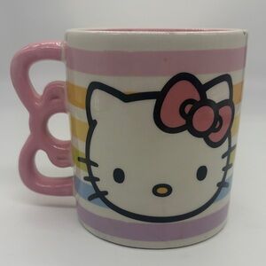 Hello Kitty Bow Handle Ceramic Mug |